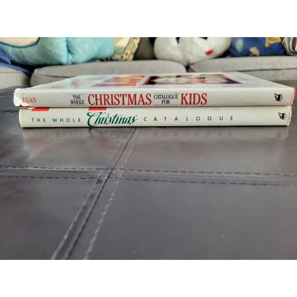 Vtg 80s The Whole Christmas Catalogue Bundle Kids Activities Recipes Traditions